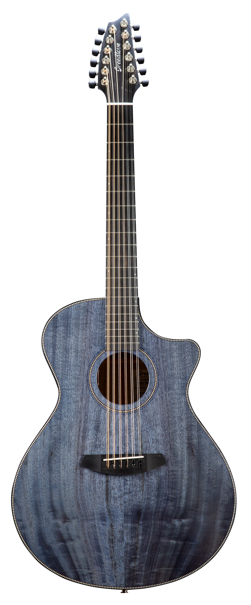 Breedlove ORCO78XCEMYMY Oregon 12-String Concerto Acoustic-Electric Guitar (Stormy Night)