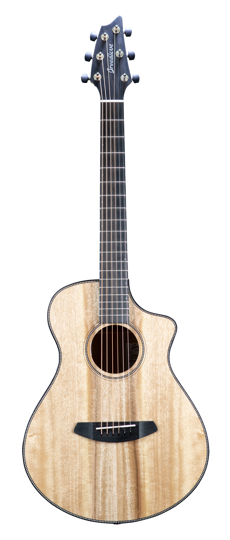 Breedlove ORCP01CEMYMY Oregon Companion Acoustic-Electric Guitar (Natural)