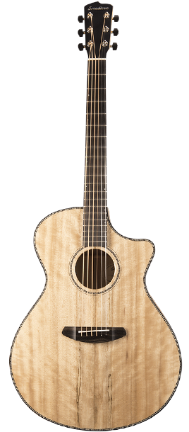 Breedlove ORCO01CEMYMY Oregon Concerto Acoustic-Electric Guitar (Gloss Natural)