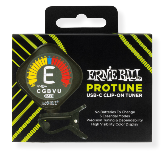 Ernie Ball 9627EB ProTune USB-C Clip-On Tuner