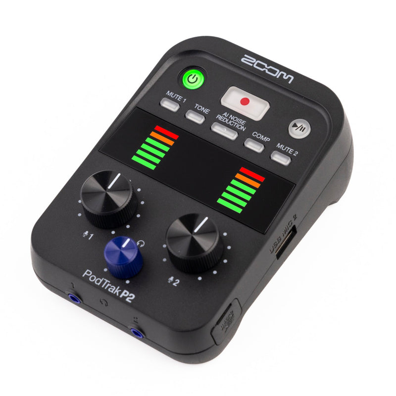 Zoom PODTRAK P2 Podcast Recorder