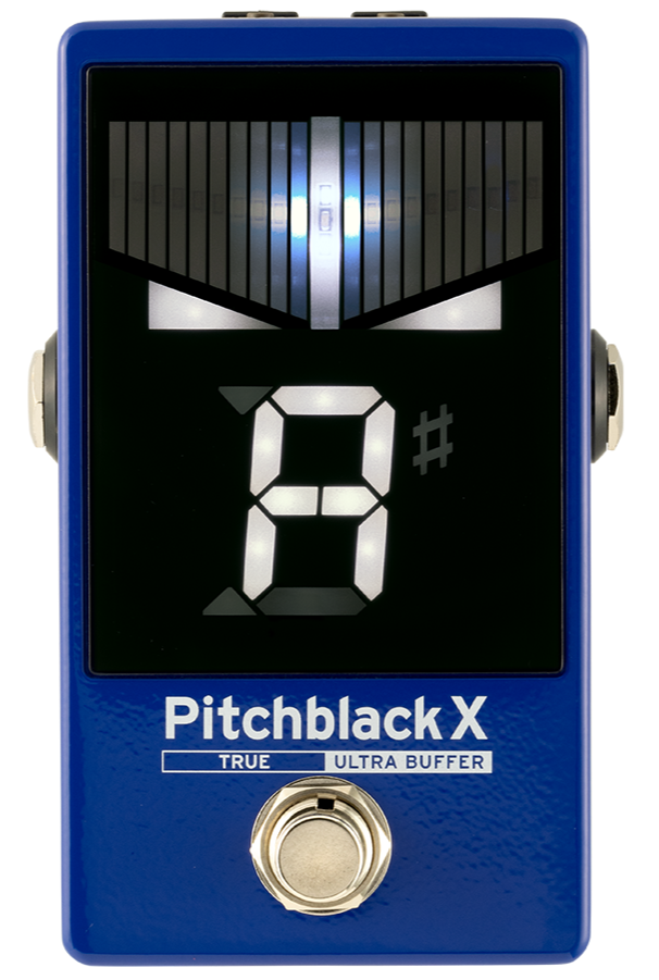 Korg PBXBL Pitchblack X Limited Edition Chromatic Tuner (Blue)