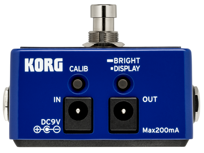 Korg PBXBL Pitchblack X Limited Edition Chromatic Tuner (Blue)