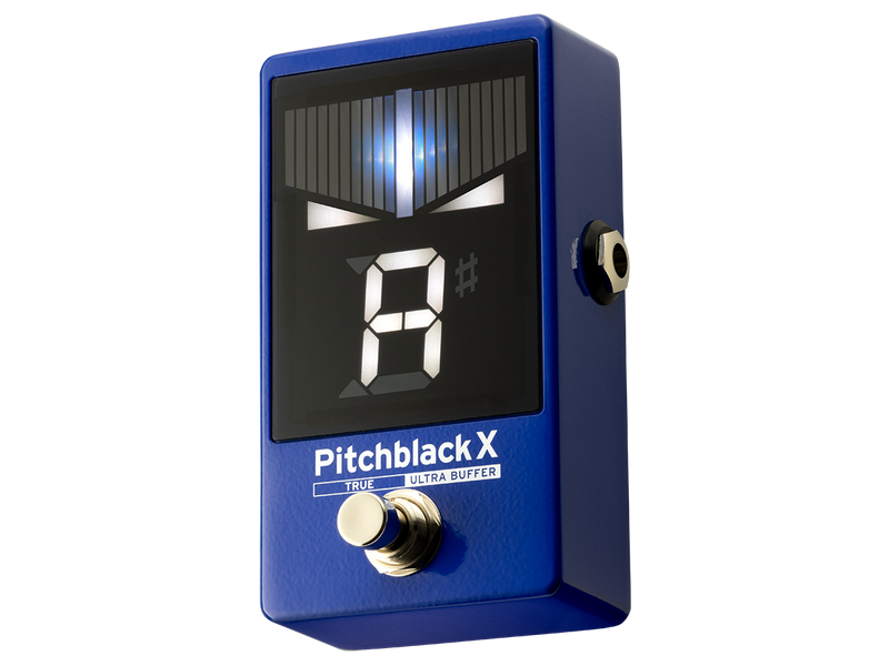 Korg PBXBL Pitchblack X Limited Edition Chromatic Tuner (Blue)