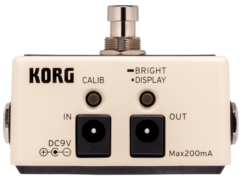 Korg PBXCR Pitchblack X Limited Edition Chromatic Tuner (Cream)