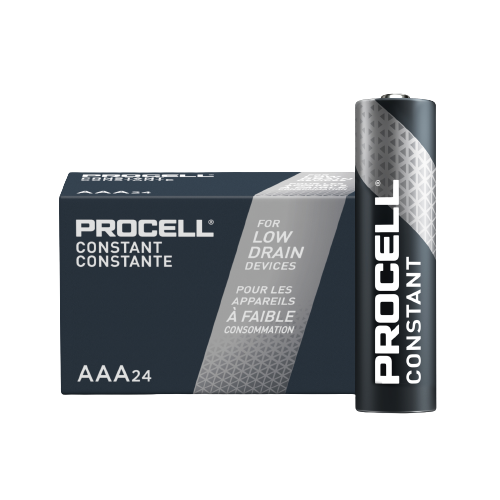 Procell PC2400 Boîte de 24 piles alcalines AAA constantes