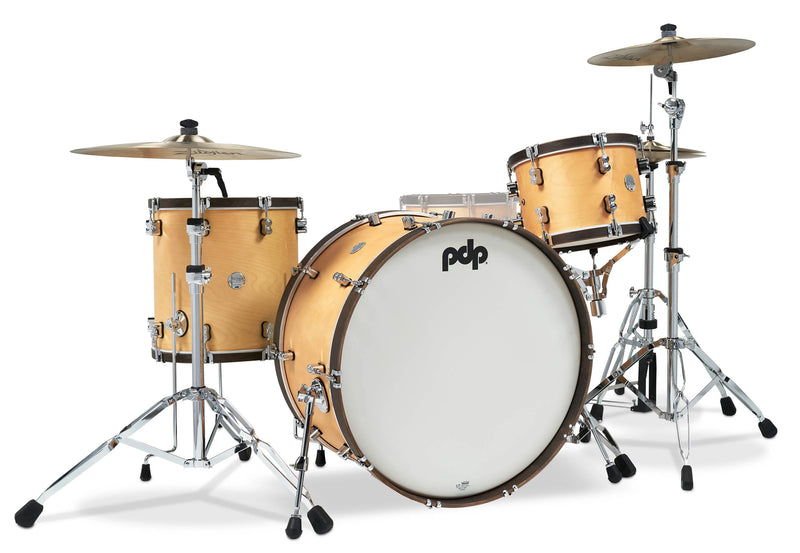 PDP PDCC2613NW Concept Maple Classic 3-Piece 26" Bass Drum Shell Pack (Natural Stain)