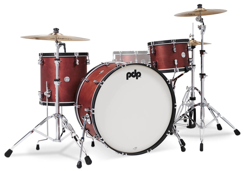 PDP PDCC2613OE Concept Maple Classic 3-Piece 26" Bass Drum Shell Pack (Ox Blood Stain)