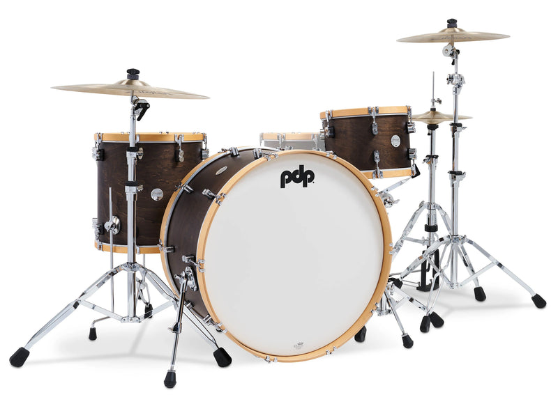 PDP PDCC2613WN Concept Maple Classic Pack de fûts de grosse caisse 3 pièces 26" Finition teintée - Teinté noyer