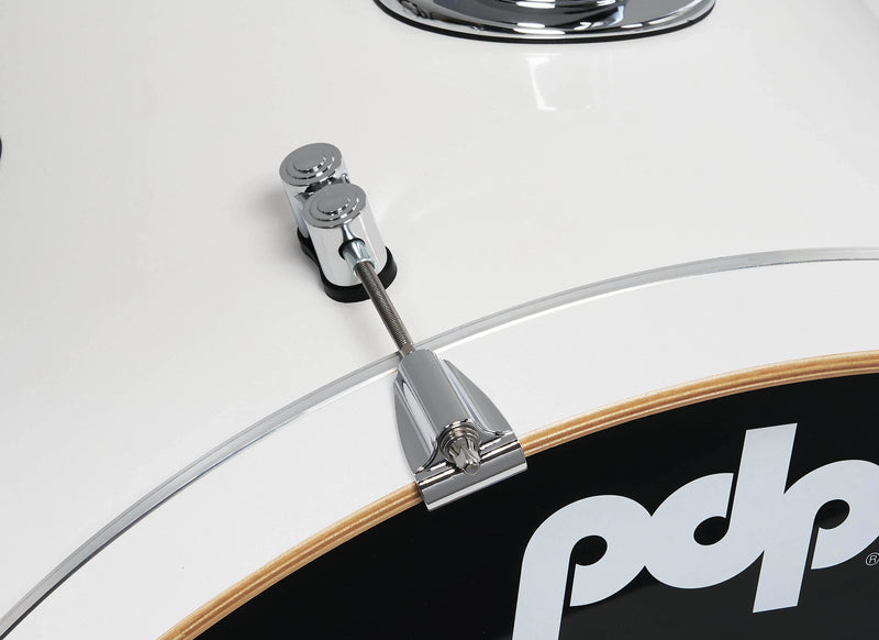 PDP PDCM24RKPW Concept Maple Pack de 3 coques Rock Finition laquée - Blanc nacré