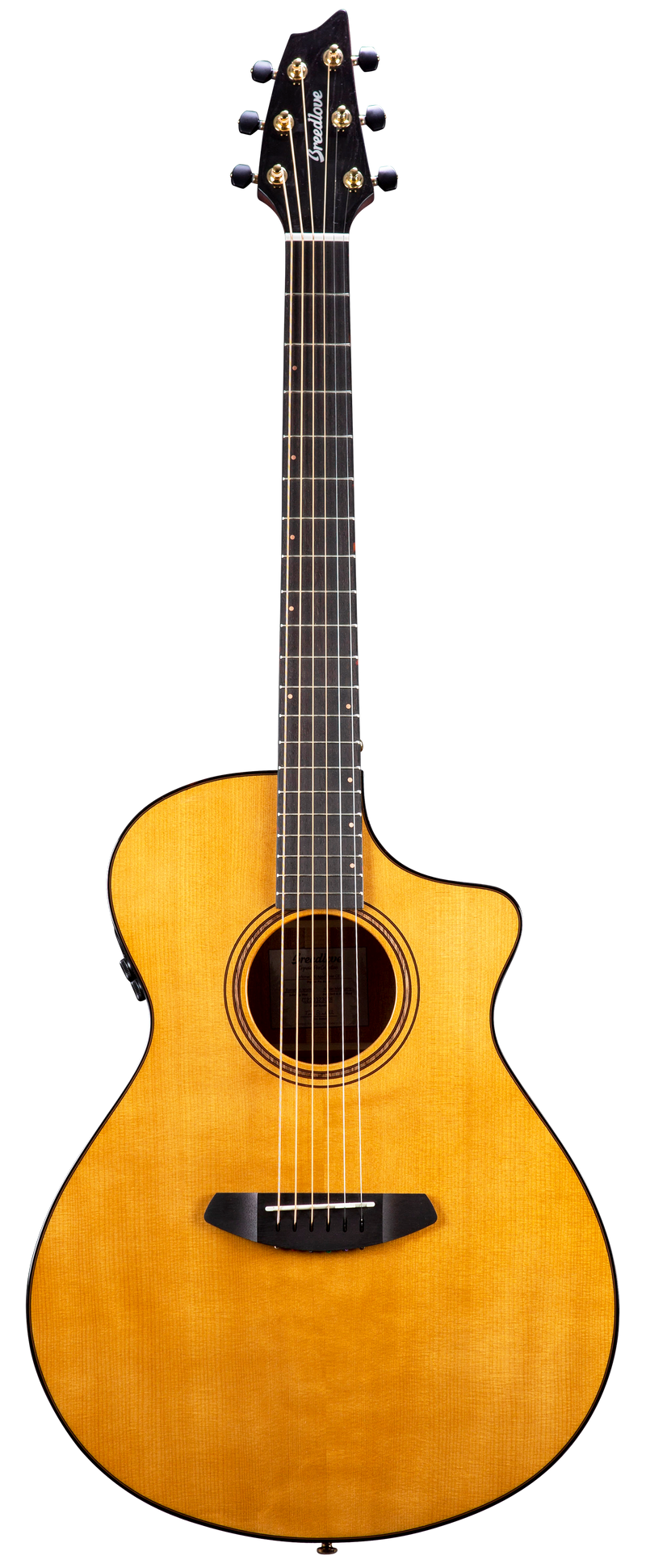 Breedlove PFCN18CEEUAM Organic Performer Pro CE Concert Acoustic-Electric Guitar (Natural)