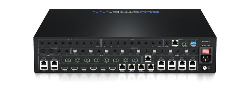 Blustream PLA88CS 8x8 4K60 HDMI/HDBT Matrix - 100m