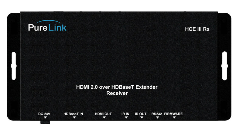 Système d'extension PureLink HCE III TX/RX 4K sur HDBaseT avec contrôle et PoE bidirectionnel