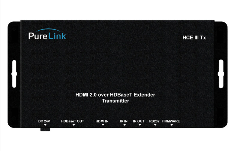 Système d'extension PureLink HCE III TX/RX 4K sur HDBaseT avec contrôle et PoE bidirectionnel