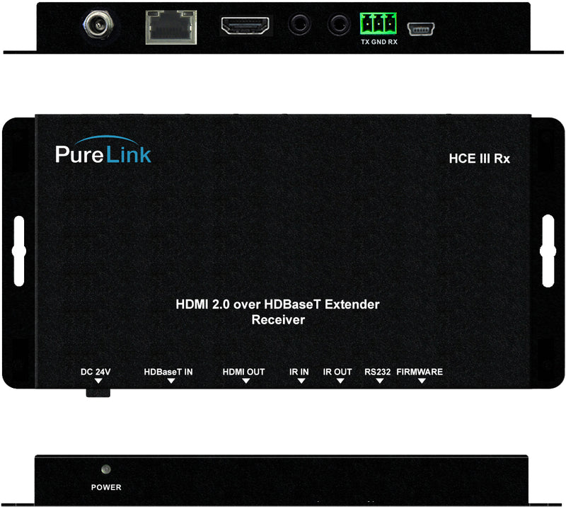 PureLink HCE III Rx HDBaseT to HDMI 2.0 Bi-directional PoE Receiver - Ultra HD