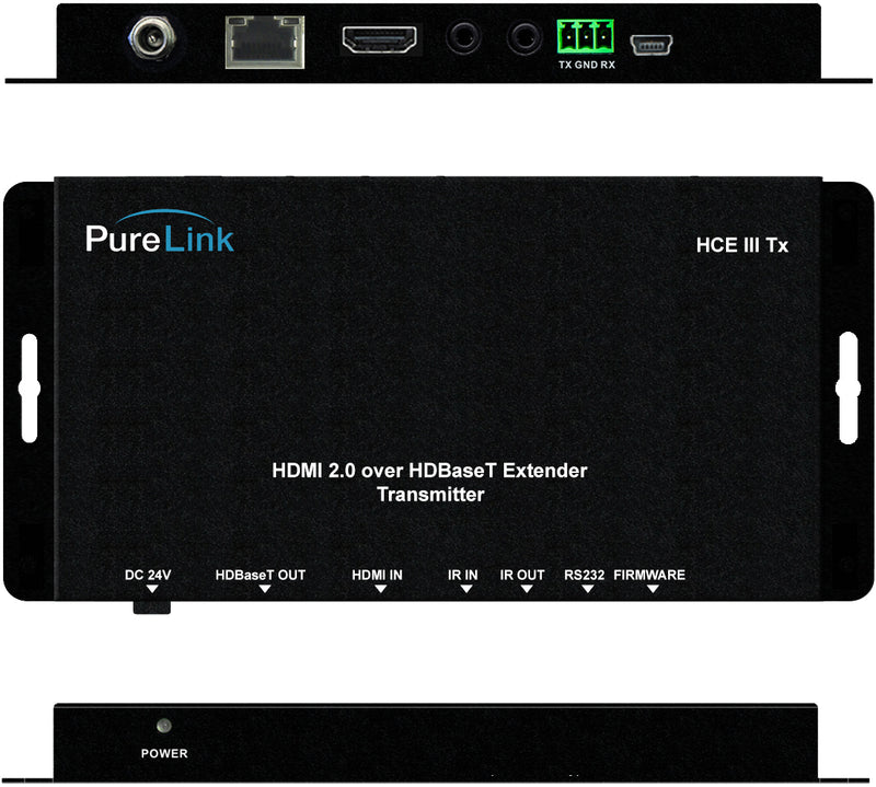 PureLink HCE III Tx HDMI 2.0 Bi-directional PoE to HDBaseT Transmitter - Ultra HD