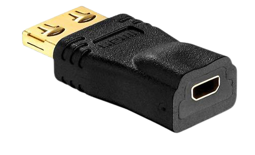 PureLink PI085 HDMI Male to Micro HDMI Female Port Saver Adapter w/TotalWire Technology