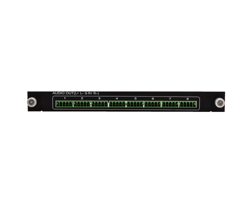 Sélecteur matriciel audio interne 8×8 symétrique/asymétrique PureLink PM-8X-AD