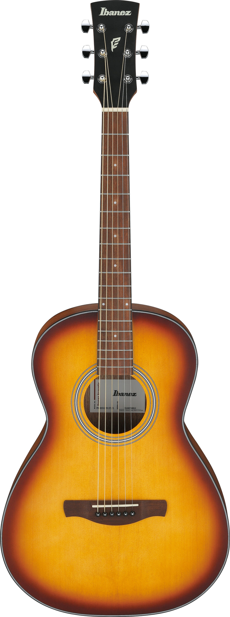 Ibanez PN50ORH Acoustic Guitar (Open Pore Brown Sunburst)