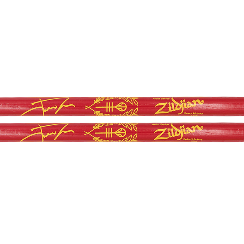 Zildjian ZASJD3 Josh Dun Signature 5A Drumsticks (Clancy Red)