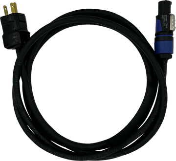 Digiflex PPU-1403-25 14/3 Powercon to U-Ground Cables - 25'