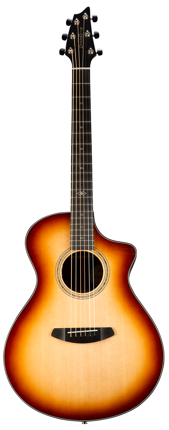 Breedlove PRCN50CESSIR Premier Concert CE Acoustic-Electric Guitar (Burnt Amber Burst)