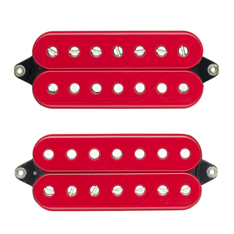 Fishman FLUENCE Open Core Classic Humbucker 7 Strings (Red) - Set Of 2