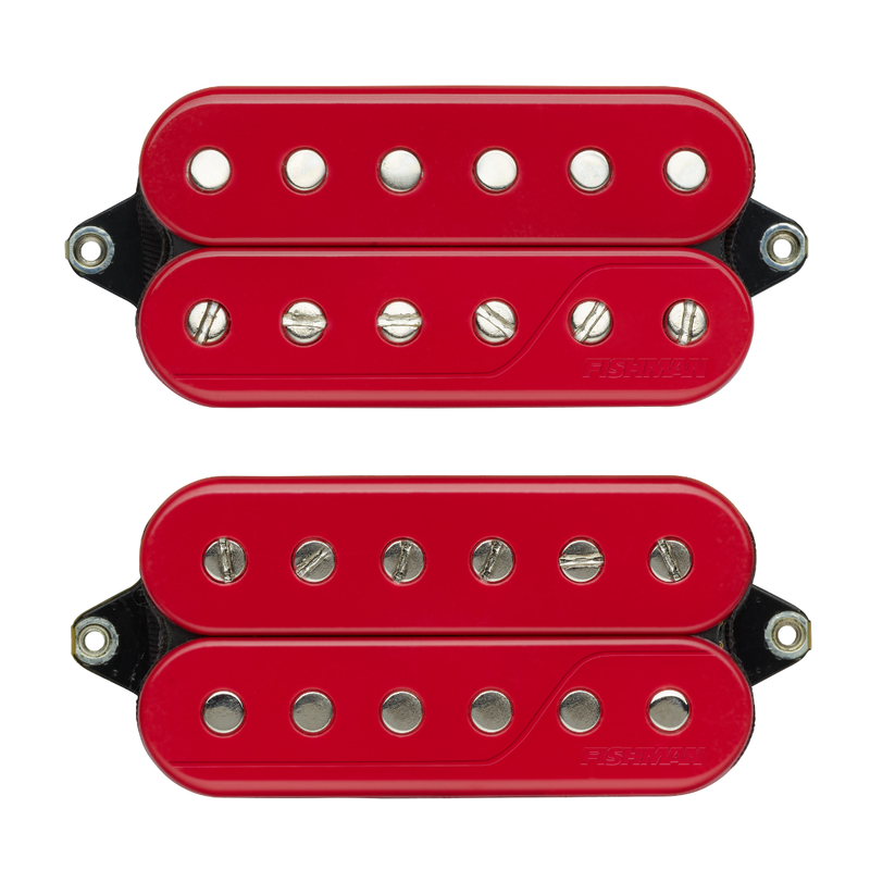 Fishman FLUENCE Open Core Classic Humbucker 6 Strings (Red) - Set Of 2