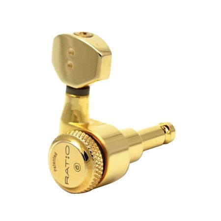 Graph Tech PRL-8721-LG0 Ratio Locking Tuned Machine Heads (Gold)