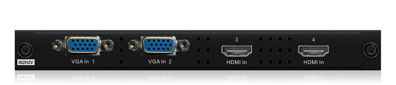 Carte d'entrée Pro personnalisée Blustream PRO-IN2H2V - 2x HDMI et 2x VGA