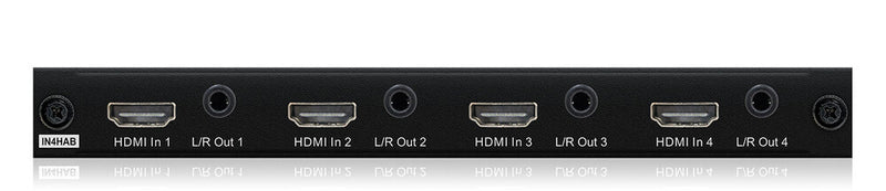 Carte d'entrée Custom Pro Blustream PRO-IN4HAB - 4x HDMI avec répartition audio