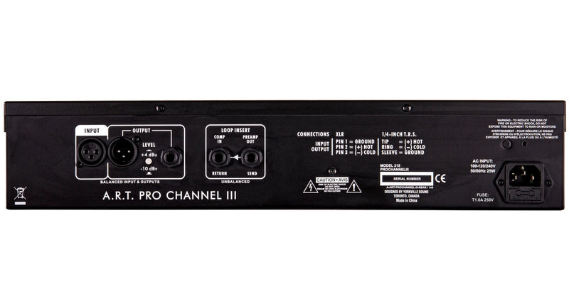 ART PRO CHANNEL III Multivoice Channel Strip