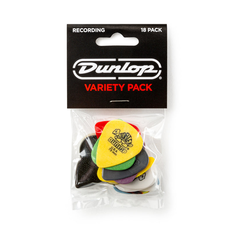 Dunlop PVP120 Recording Pick Variety Pack - 18 Pack