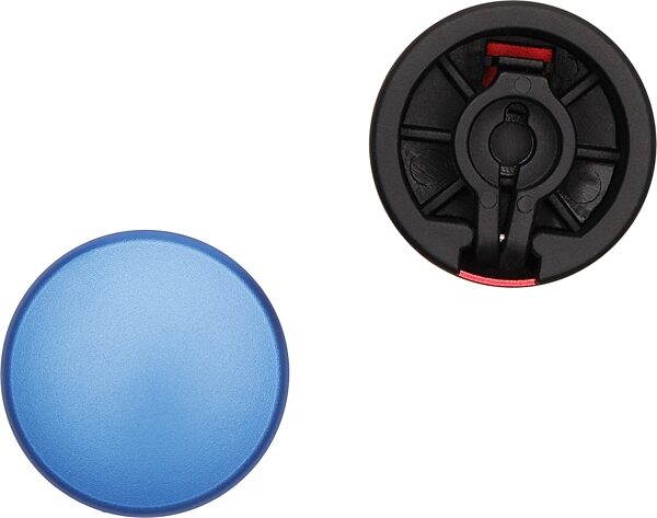 D'Addario PW-FST-02Burd FootSwitch Topper (bleu et rouge)