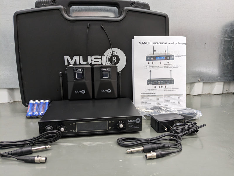 Music 8 M8-200 IN Microphone portable sans fil