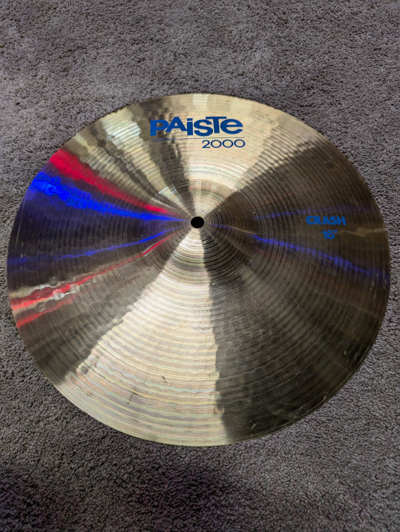 Paiste 2000 Crash Cymbal - 16" (USED)