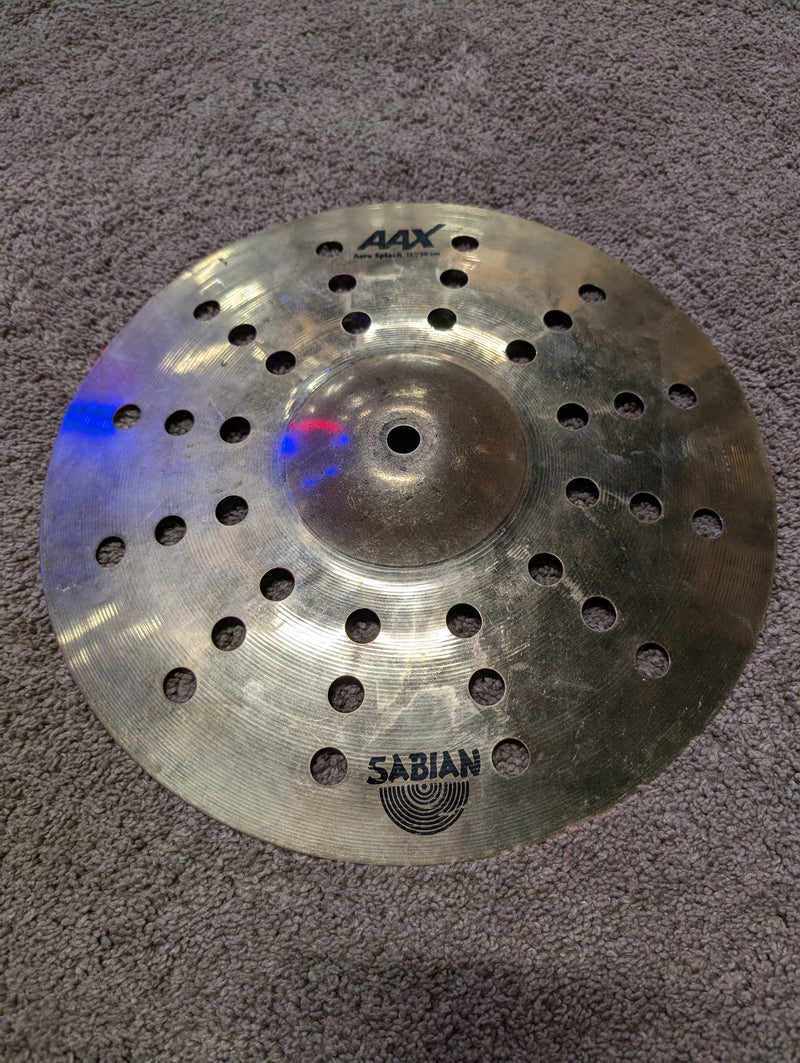 Sabian 212XAC AAX Aero Splash Cymbal - 12" (USED)