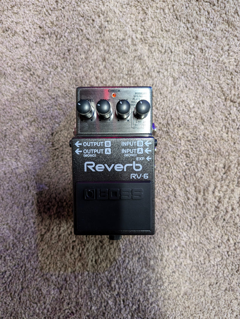 Boss RV-6 Reverb Pedal (USED