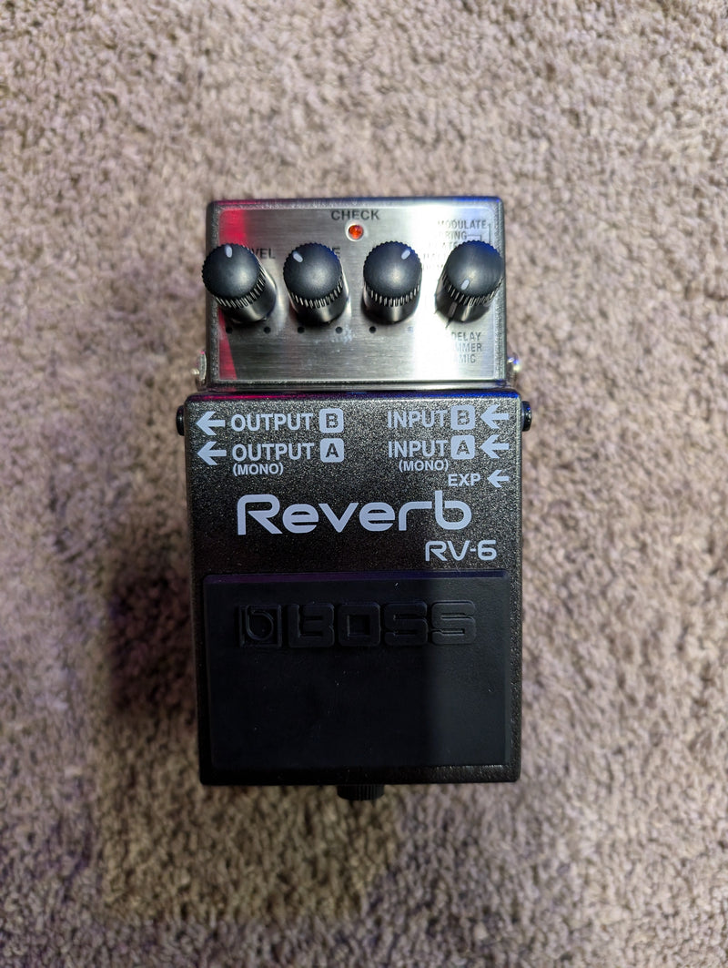 Boss RV-6 Reverb Pedal (USED