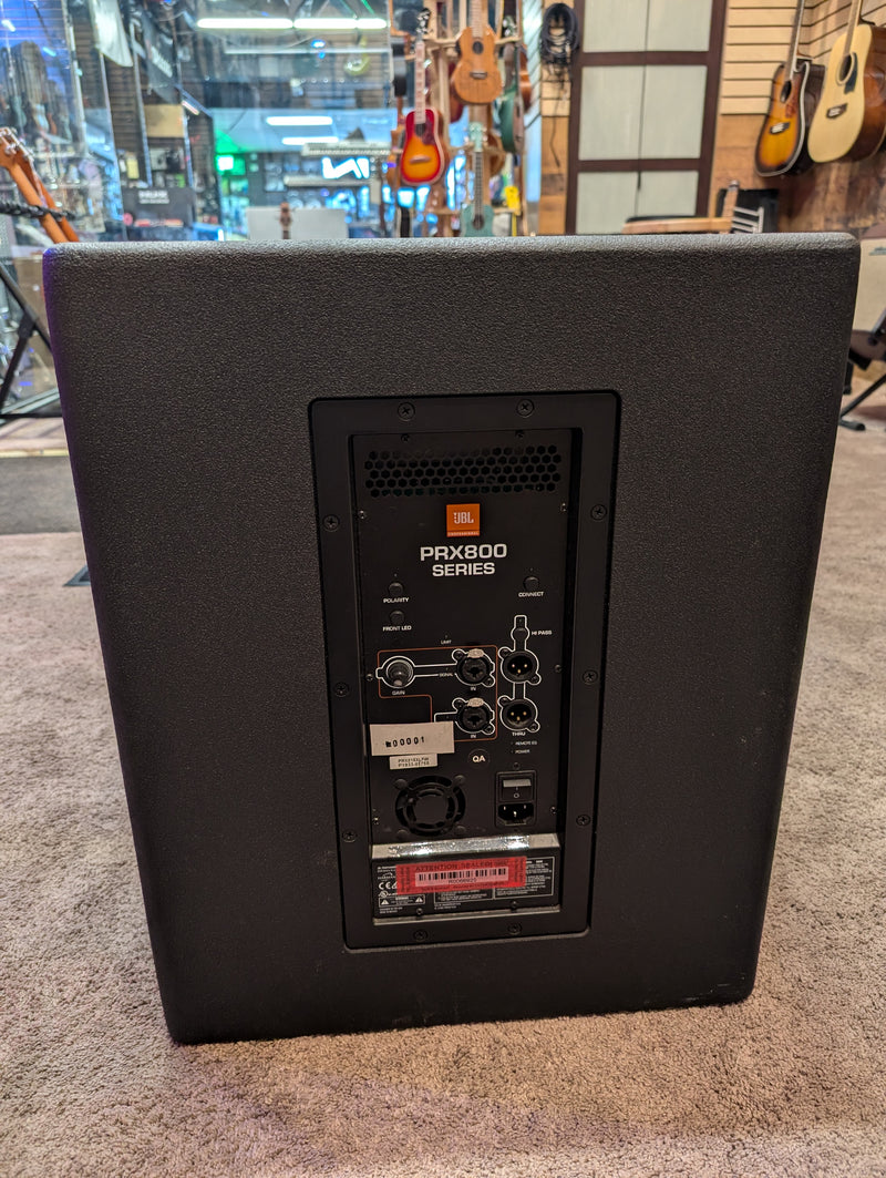 JBL PRX815XLFW Demo Système de caisson de basses basse fréquence étendu auto-alimenté de 15 po avec Wi-Fi