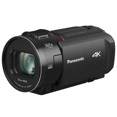 Panasonic HCVX3K Compact 4K Camcorder with 25mm Wide Angle and 24x Optical Zoom