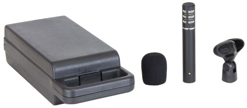 Peavey PVM™ 480 Super Cardioid Directional Microphone (Black)