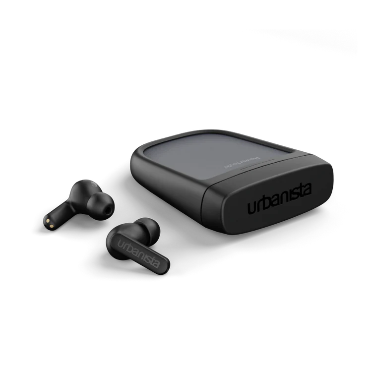 Urbanista PHOENIX Solar Powered True Wireless Earbuds (Midnight Black)