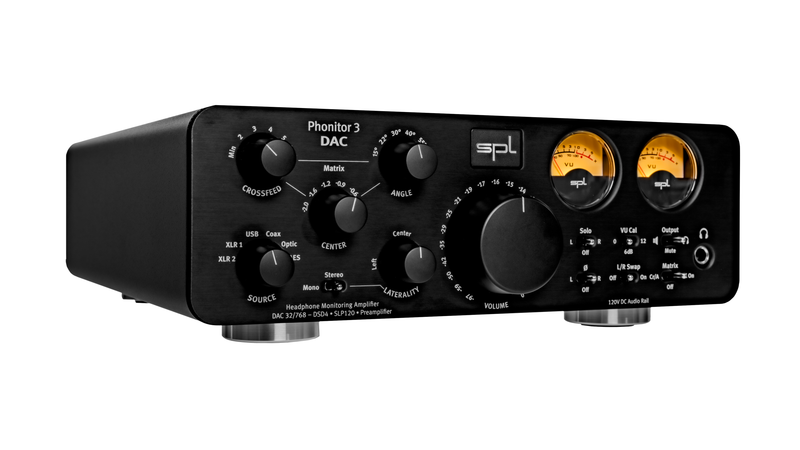 SPL Phonitor 3 DAC 120v Headphone Amplifier With Monitoring Controller