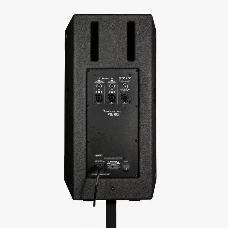 Powerwerks PWR12 1,050 Watt Powered Speaker w/ Bluetooth & True Stereo Link - 12" (DEMO)