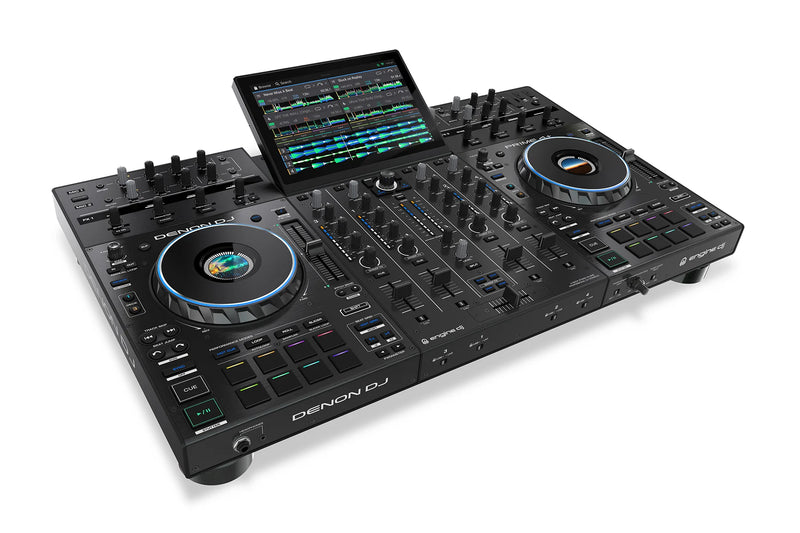 Denon DJ PRIME4+ 4-Deck Standalone DJ Controller w/Wi-Fi & Streaming