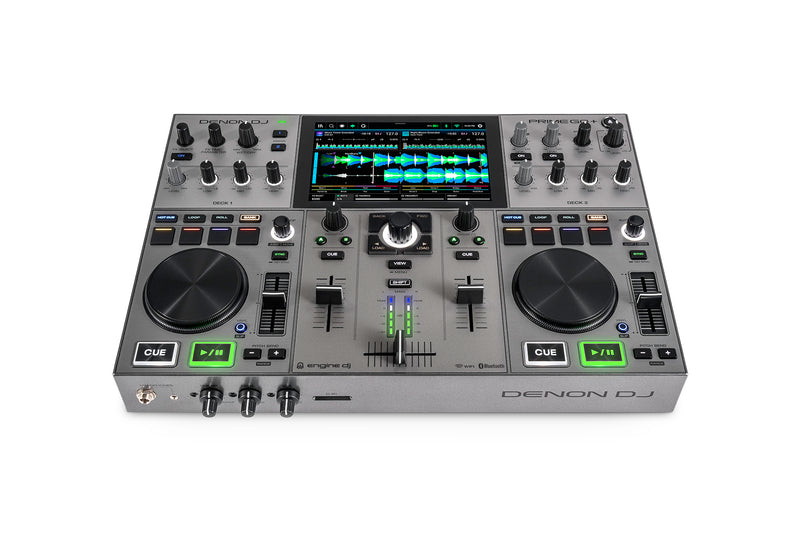 Denon DJ PRIME GO+ Ultra-Portable Battery-Powered Standalone DJ Controller