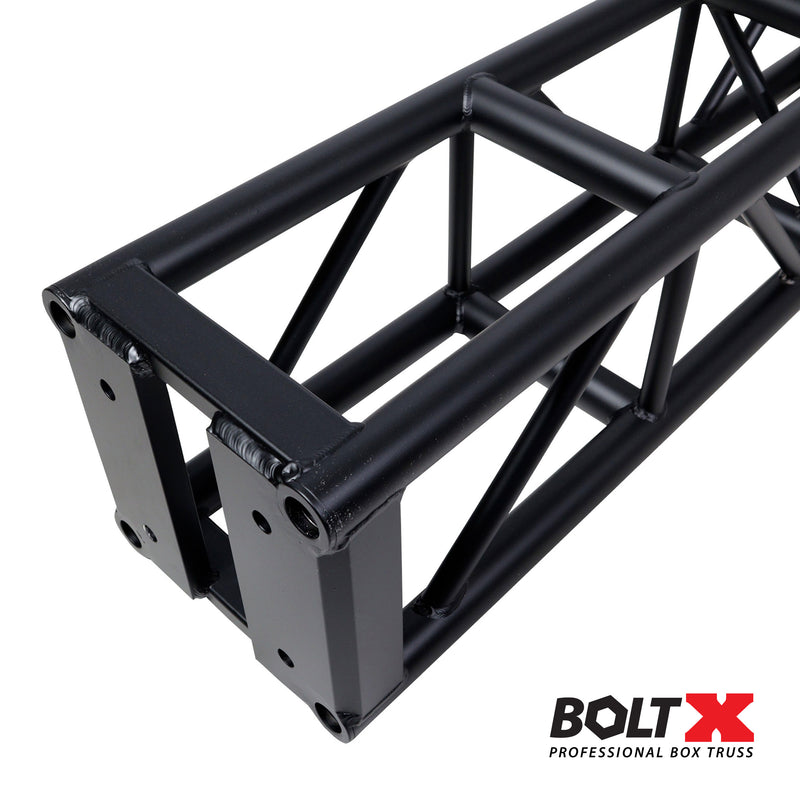 ProX XT-BT1205 BLK 5 pieds. BoltX Segment de ferme professionnel boulonné noir de 30,5 cm, paroi de 3 mm (finition noire)