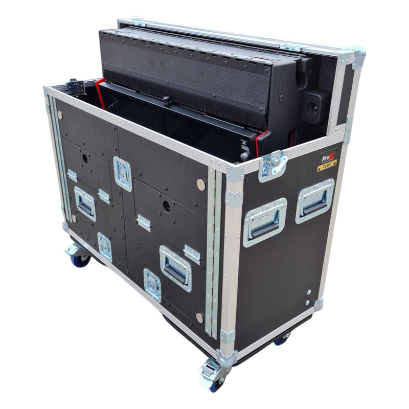 ProX XZF-CH MQ500M 2X 1U Hydraulic Console Case for ChamSys MagicQ MQ500M with 2U Rack Space