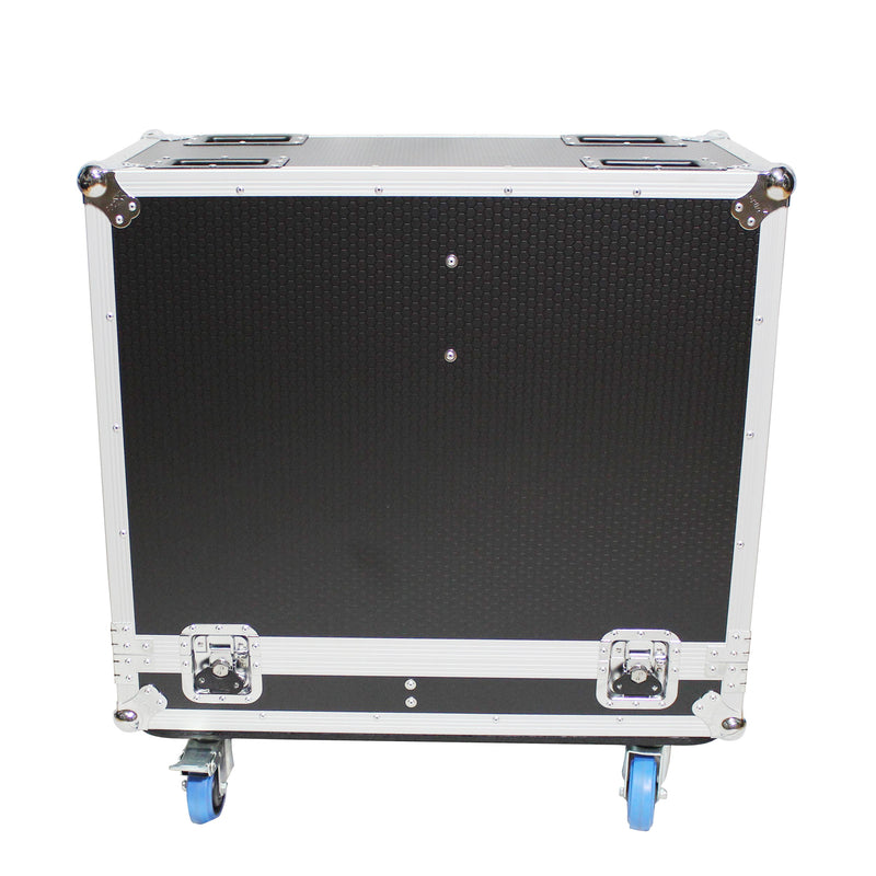 ProX X-QSC KW122 Dual ATA Style Speaker Flight Case